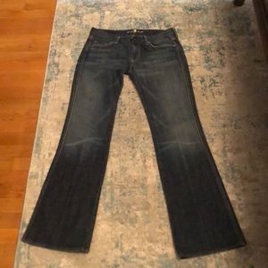 7 For all kind flare jeans